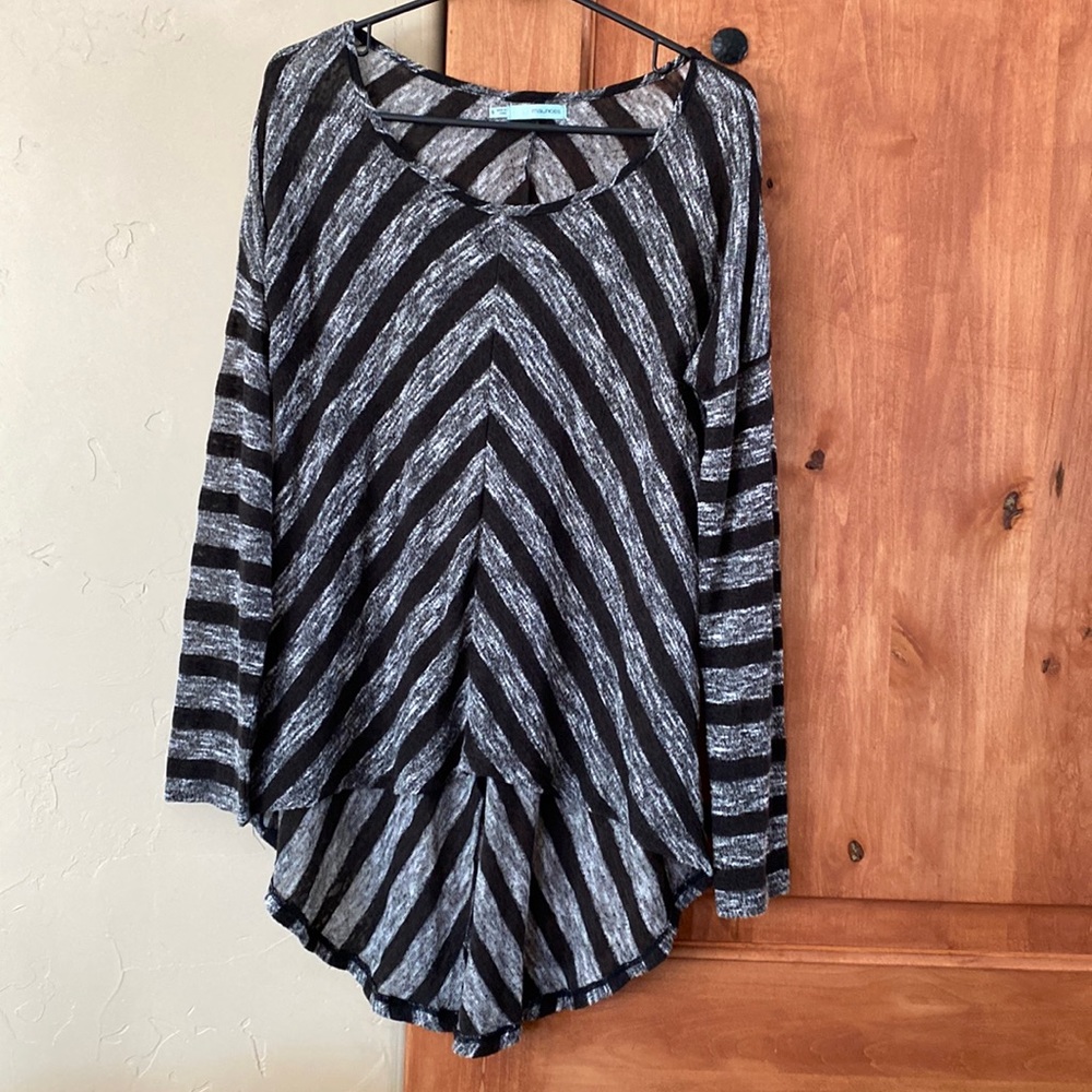 Long, comfortable, light weight, long sleeve shirt